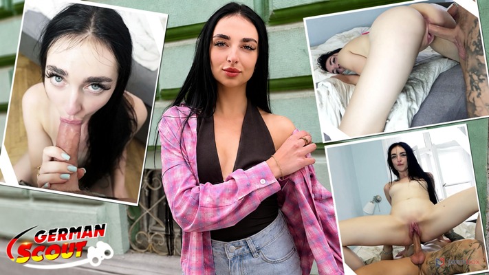 Adelina Jameson - GERMAN SCOUT - Multiple Orgasm for slim Teen Adelina Jameson by Pick Up Casting Fuck  FullHD 1080p/HD 720p