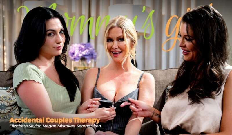 Serene Siren, Elizabeth Skylar, Megan Mistakes - Accidental Couples Therapy FullHD 1080p