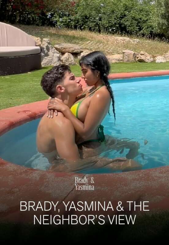 Brady Bud, Yasmina Khan, Brady Bud, Yasmina Khan - Brady, Yasmina and The Neighbour's View, Brady, Yasmina the Neighbour’s View plays with the thin line between privacy and exposure, where spontaneity and the thrill of almost being seen make every to