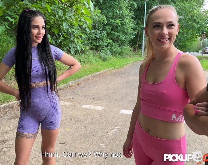 Jenny Wild - Reality Pickup Scene and Outdoor Sex with Blonde Runner Jenny Wild FullHD 1080p/HD 720p